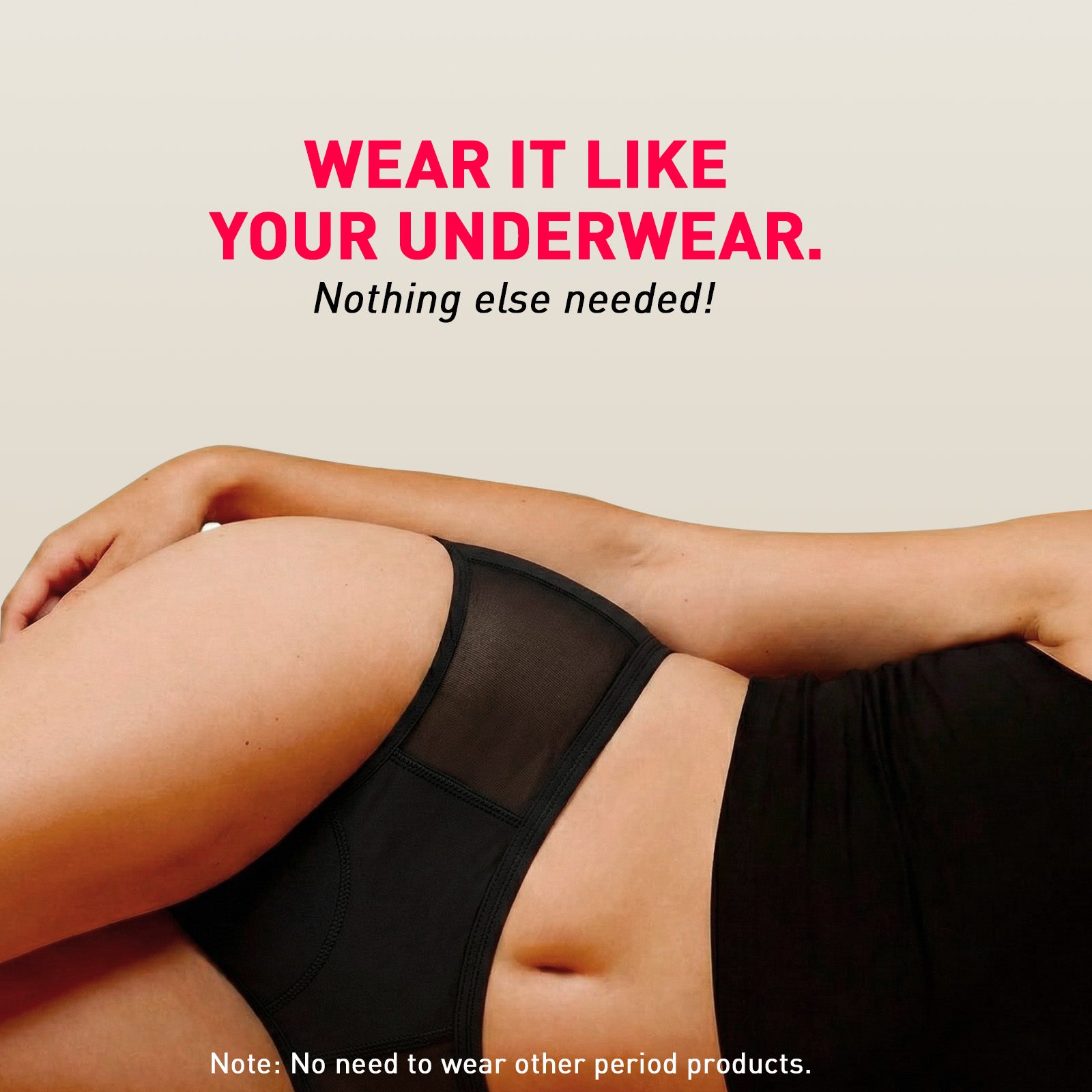 Reusable Period Panty | Cramp Relief Patches Combo
