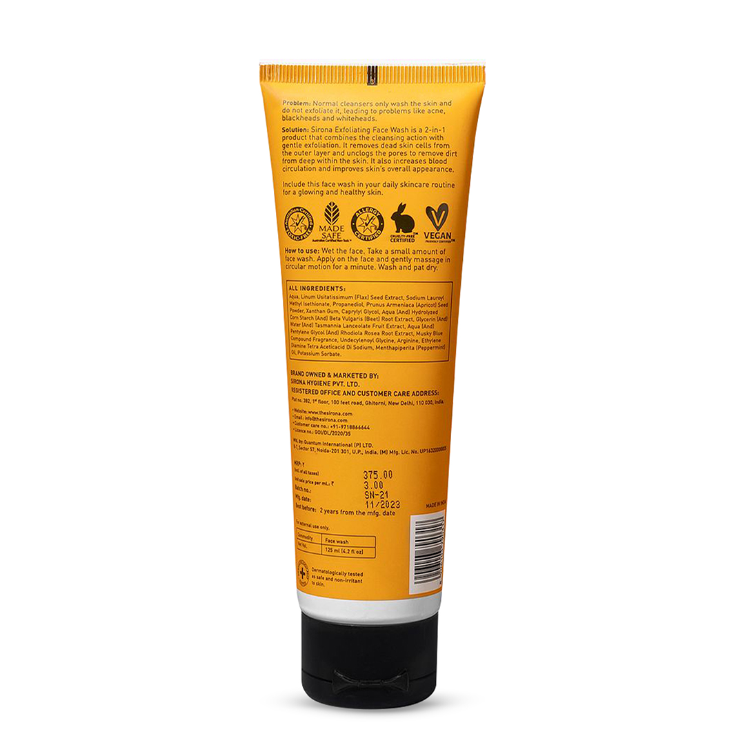 Exfoliating Face Wash