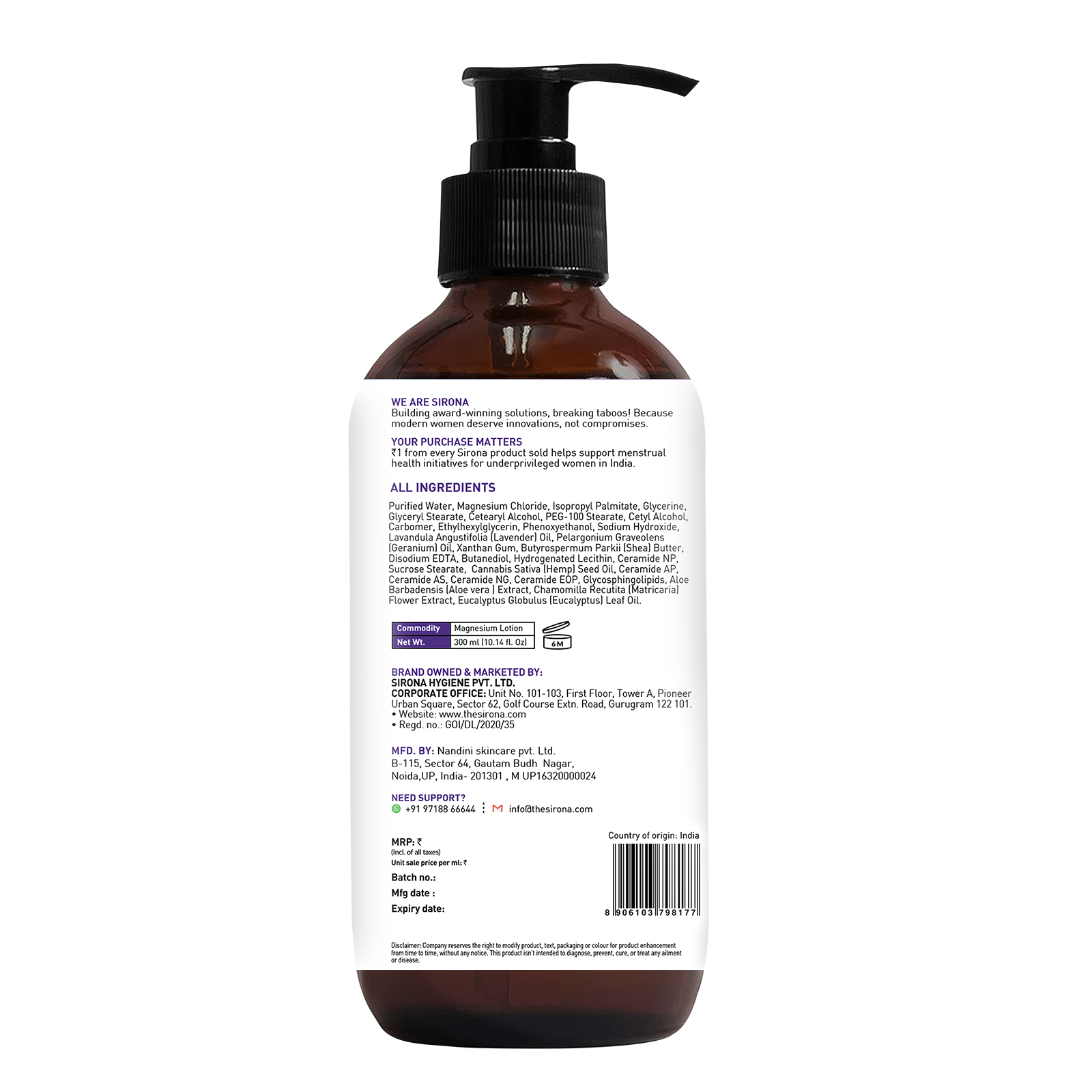 10% Magnesium Lotion