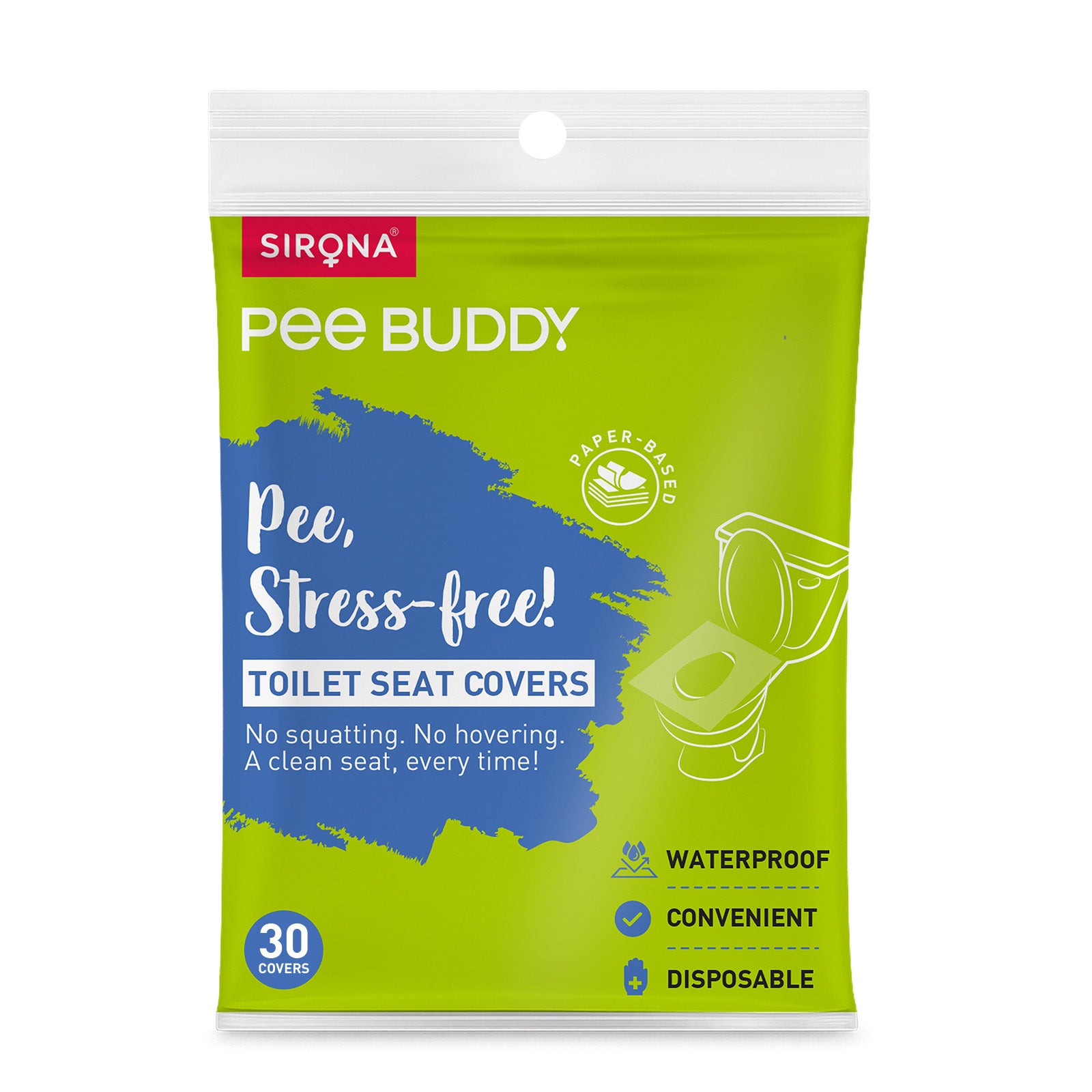 PeeBuddy Disposable Toilet Seat Covers