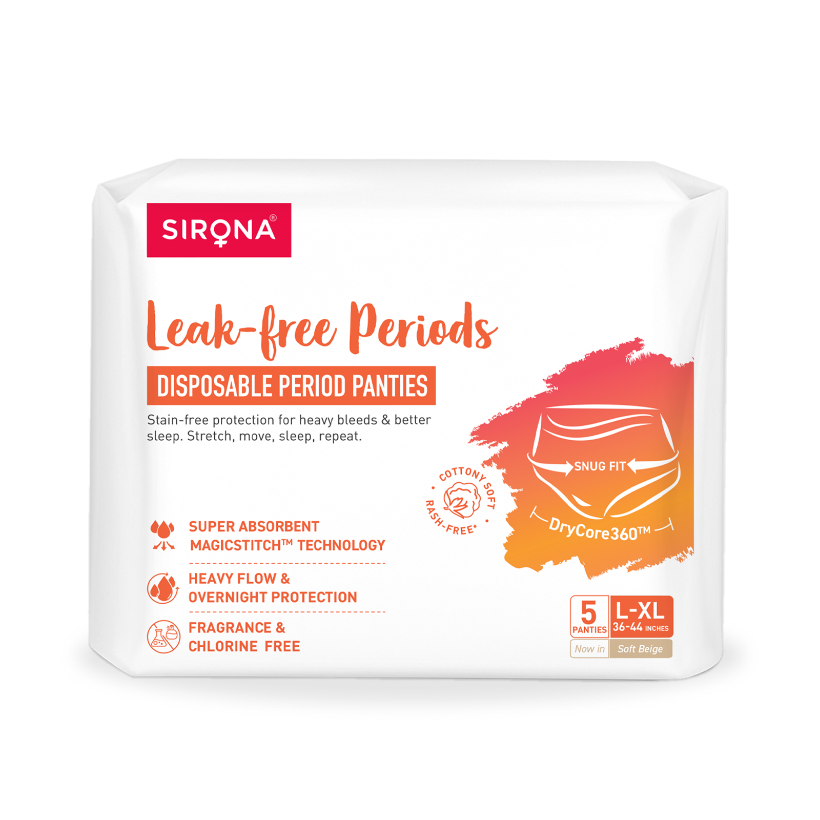 Disposable Period Panties for Women