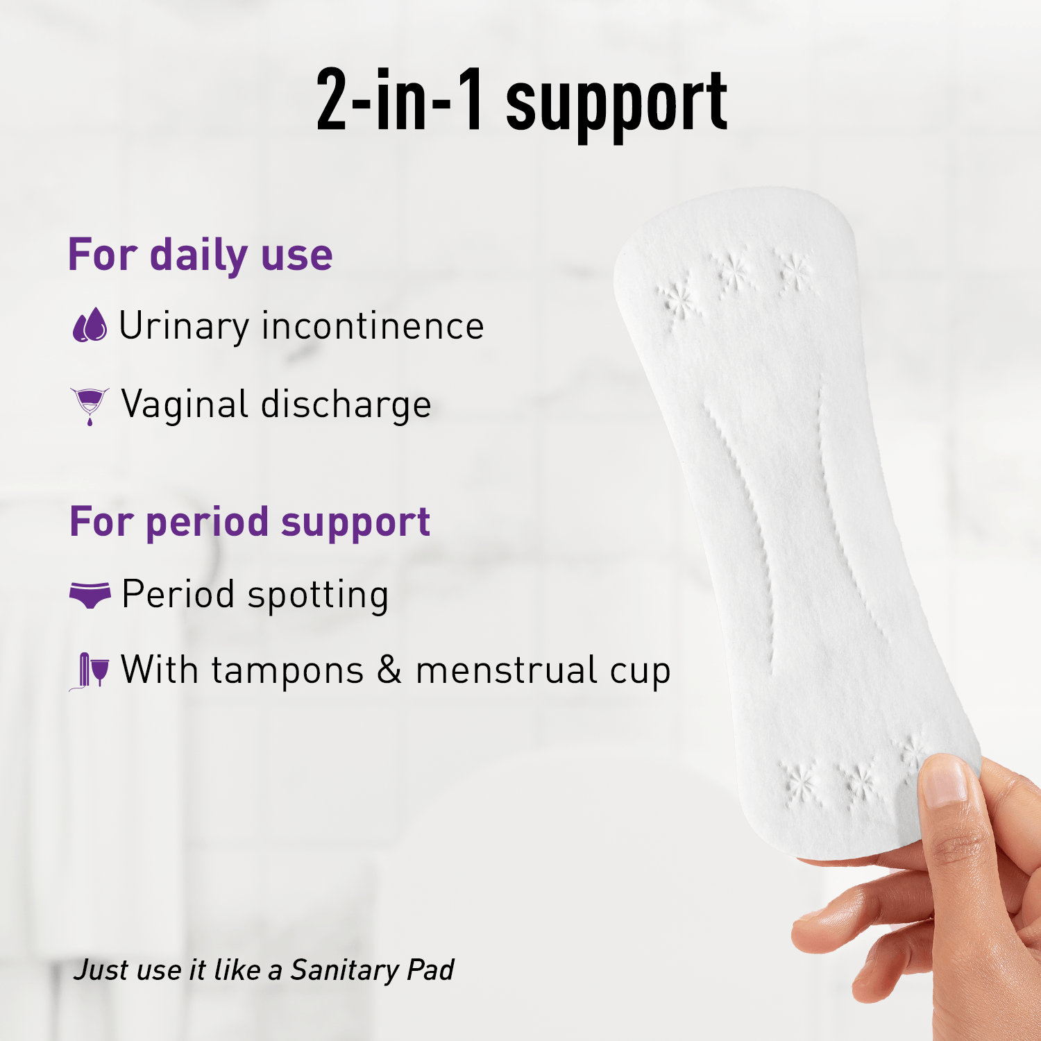 Sirona Ultra-Thin Panty Liners - Large | Panty Liner Pads for Women, Toxin Free, Leak proof, Up to 8 Hr Protection, G.O.T.S. Certified - (Pack of 60)