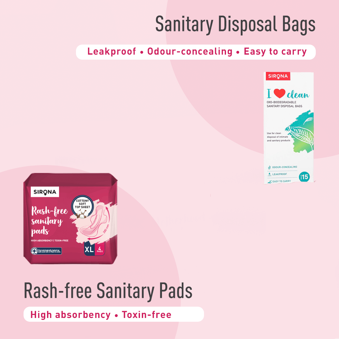 Disposable Period Panties for Women | Comfortable Fit, Super Absorbent, 360-Degree Protection, Leakproof, 12 Hour Protection - Pack of 5