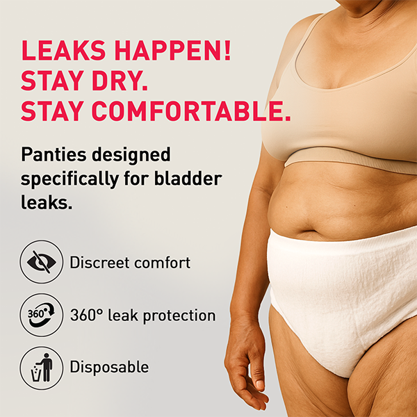 Incontinence Panties for Women - Pack of 10