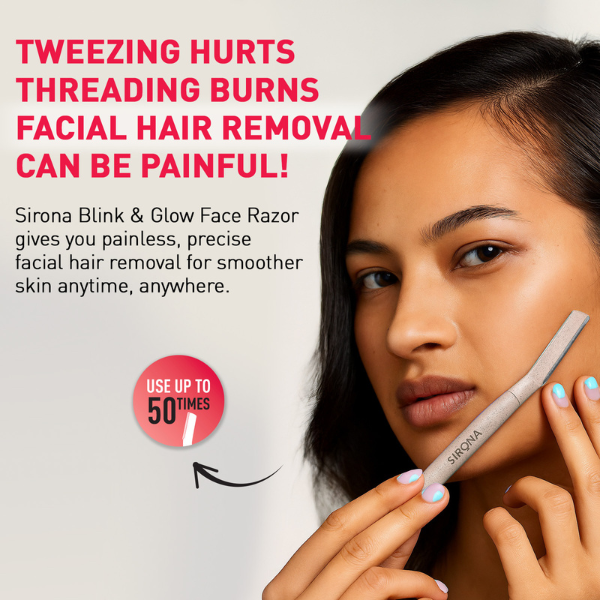 Blink and Glow Face Razor