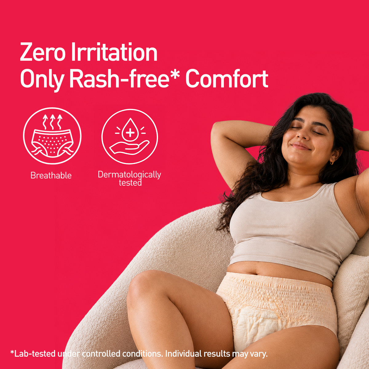 Disposable Period Panties | Pain Relief Patches | Intimate Wet Wipes Combo
