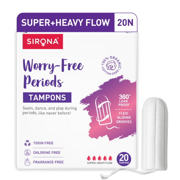 Sirona Super+ Heavy Flow Tampons