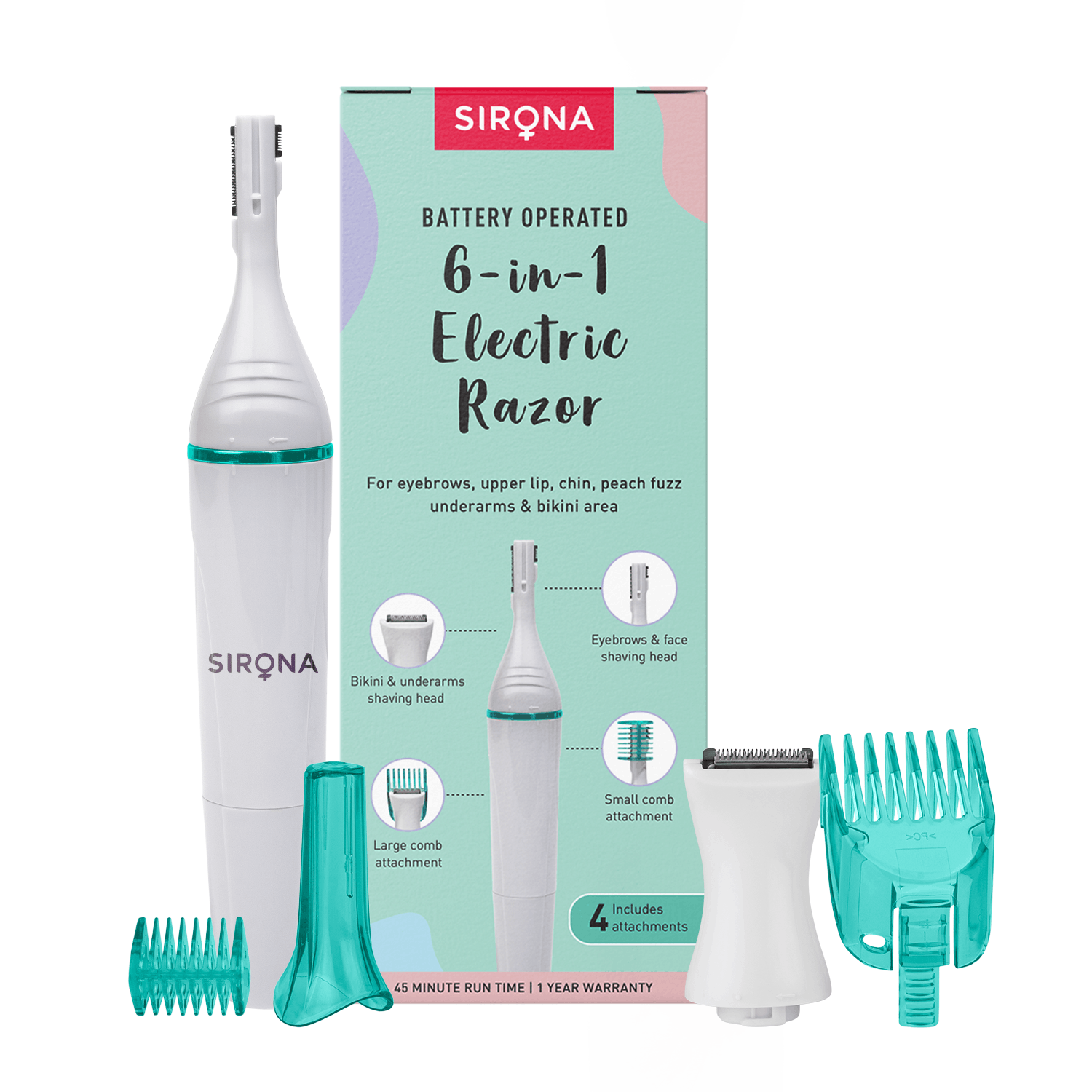 6 In 1 Electric Razor for Women