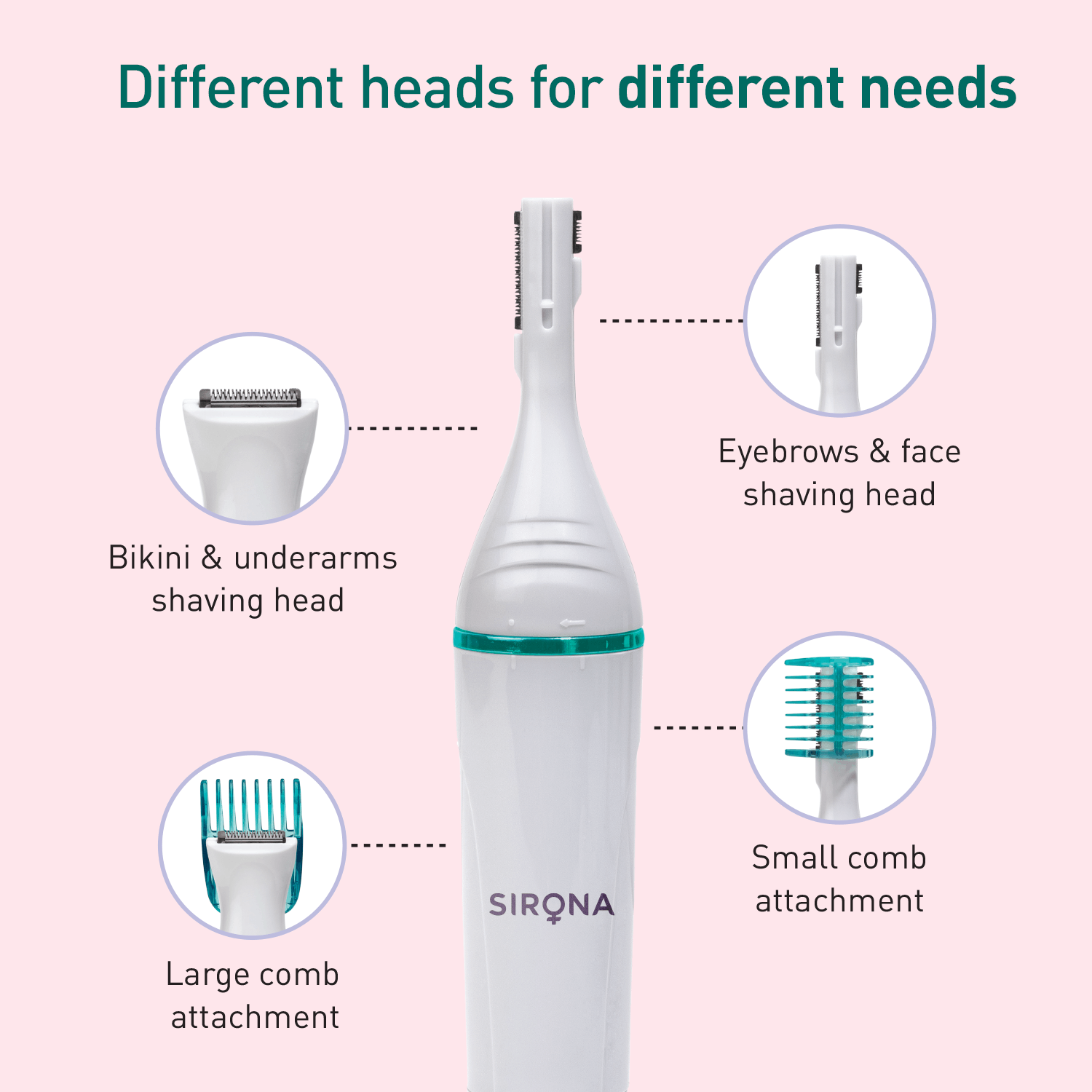 6 In 1 Electric Razor for Women