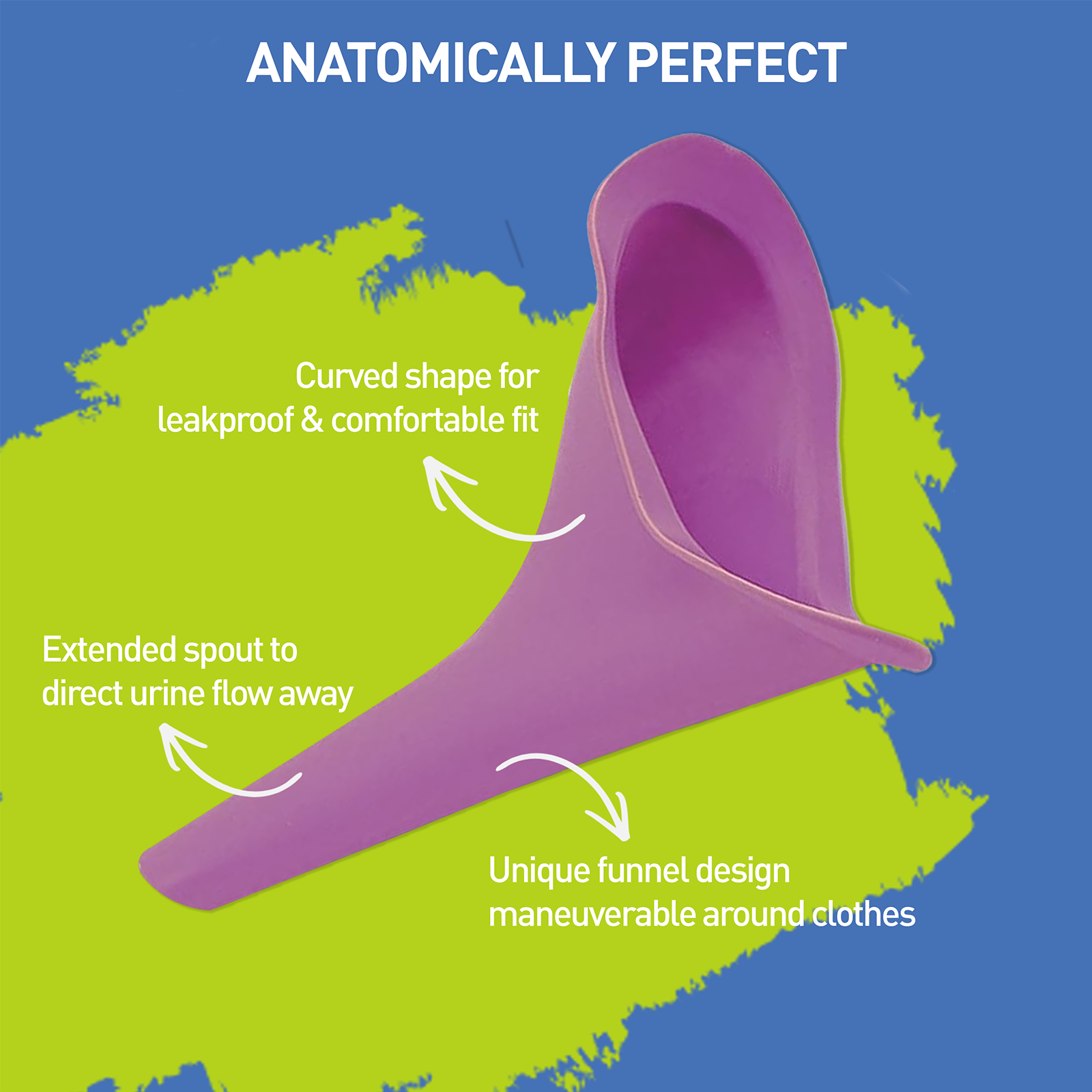 PeeBuddy Reusable Female Urination Device (1 Pack of 1 Device)