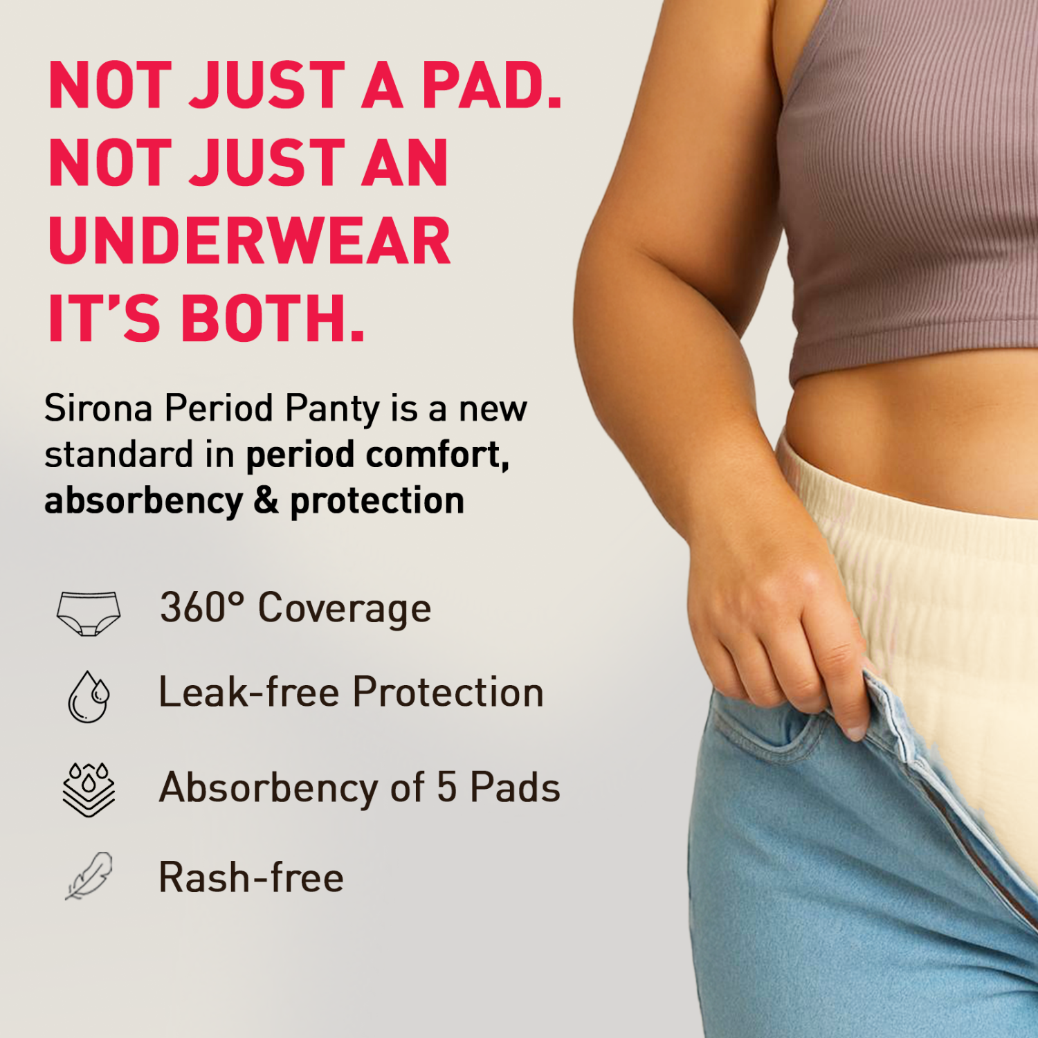 Disposable Period Panties for Women