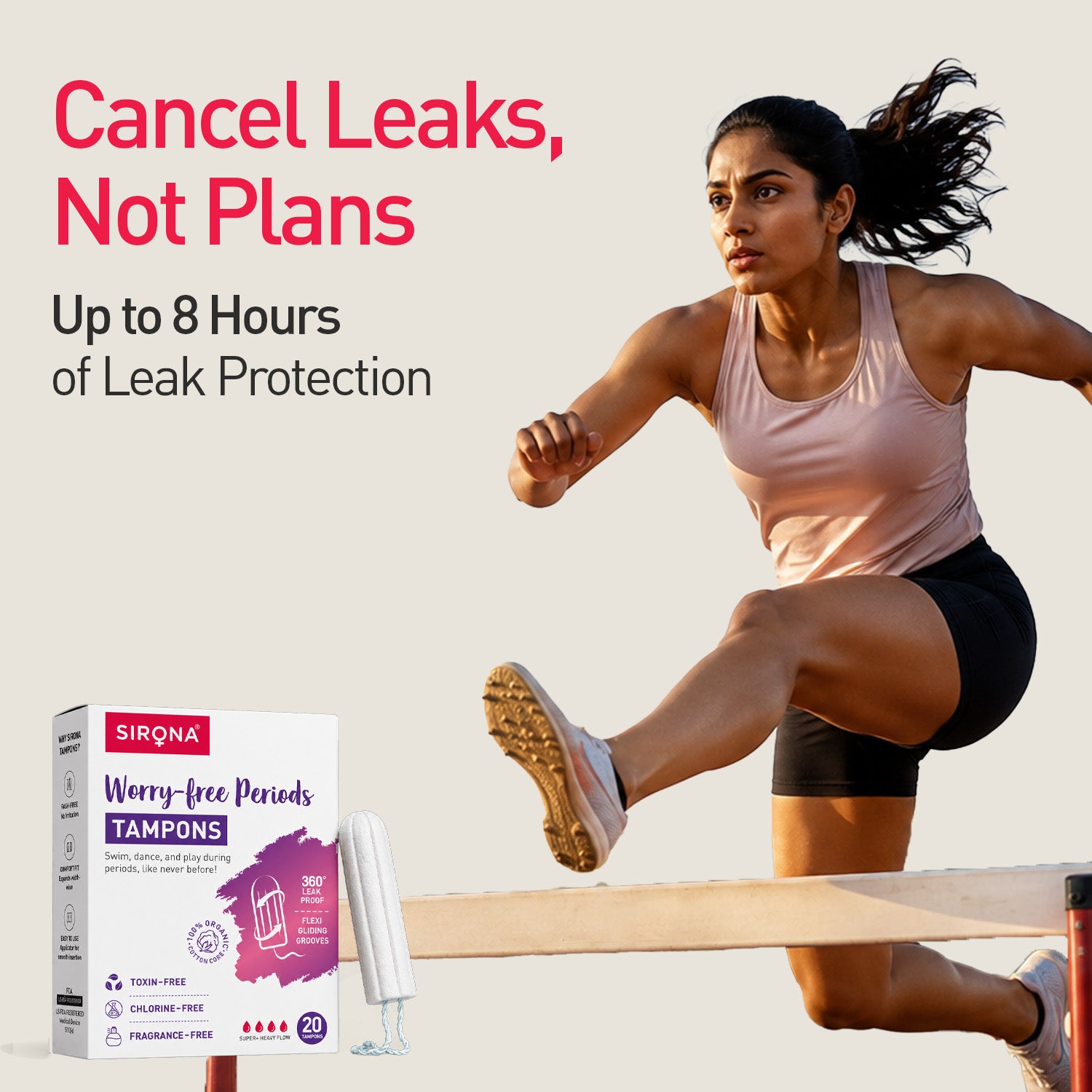 Super+ Heavy Flow Tampons