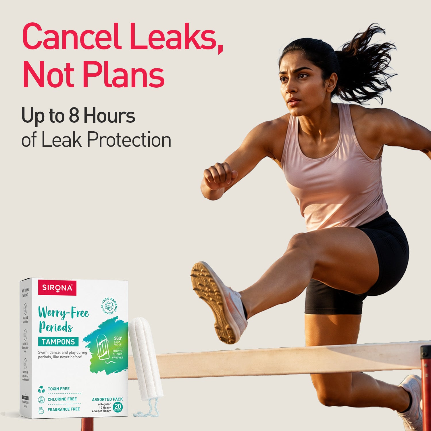 Mixed Flow Tampons (Pack of 20)