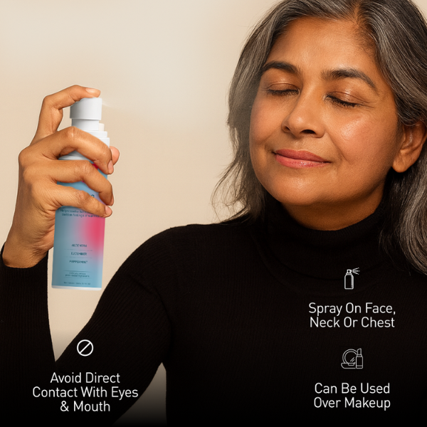 Cooling Mist for Hot Flash Relief