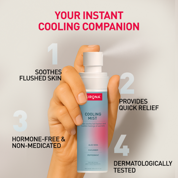 Cooling Mist for Hot Flash Relief