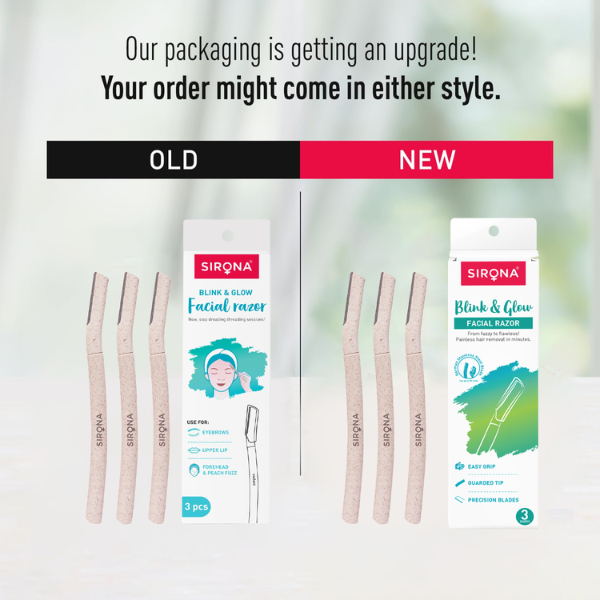 Blink and Glow Face Razor