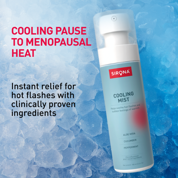 Cooling Mist for Hot Flash Relief