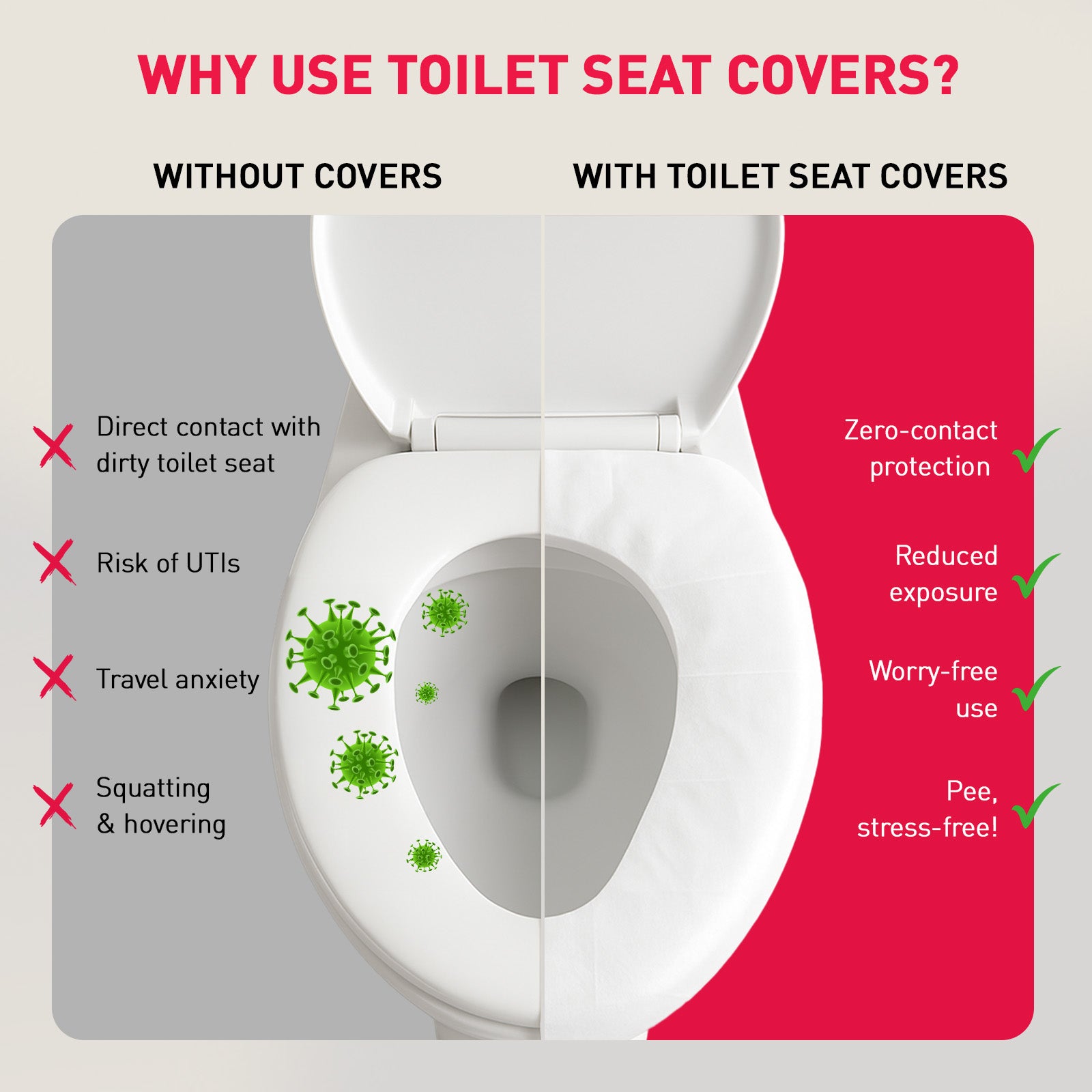 PeeBuddy Disposable Toilet Seat Covers