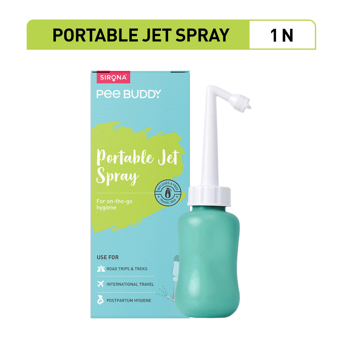 PeeBuddy Portable Jet Spray - 350ml Volume