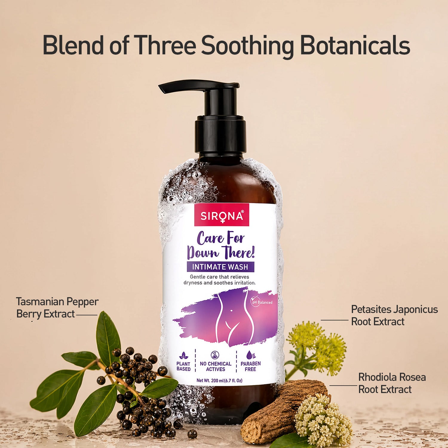 Natural pH-balanced Intimate Wash (200 ML)