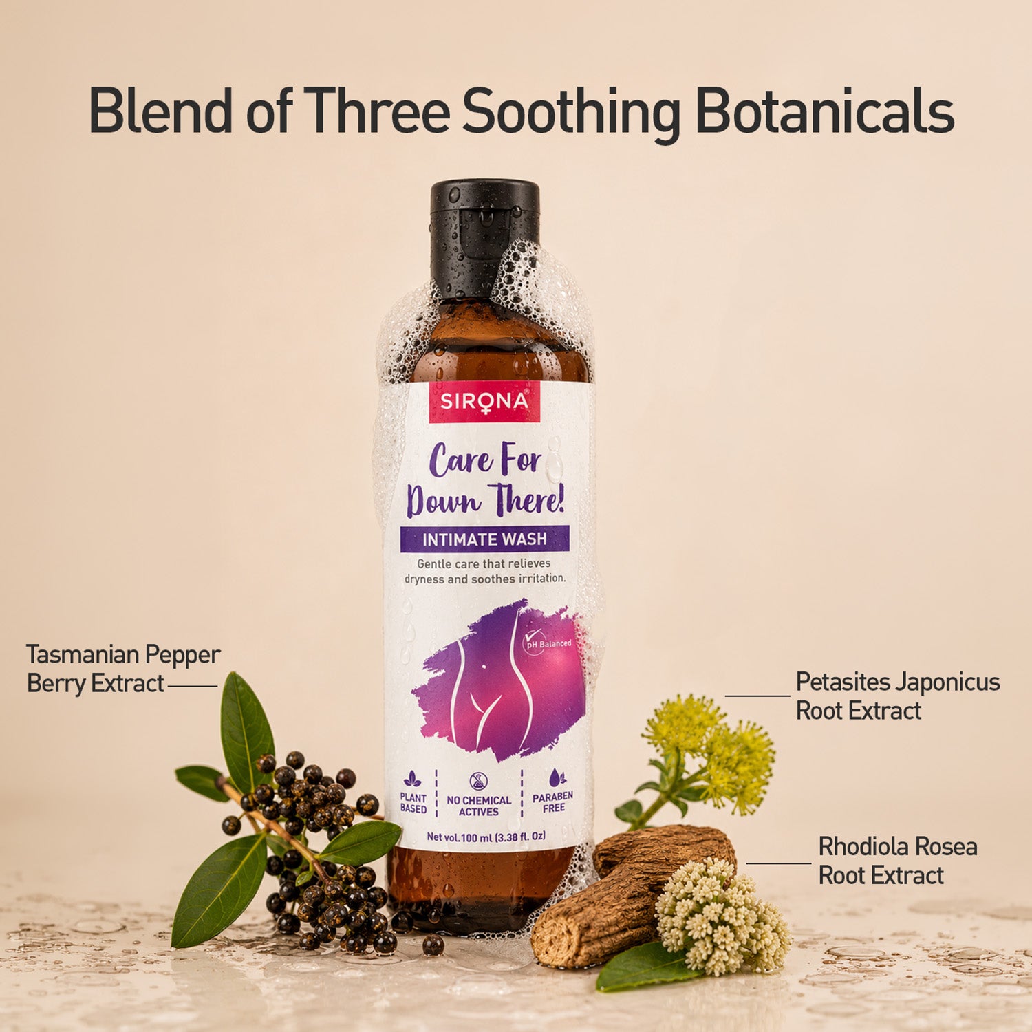 Natural pH-balanced Intimate Wash (100 ML)