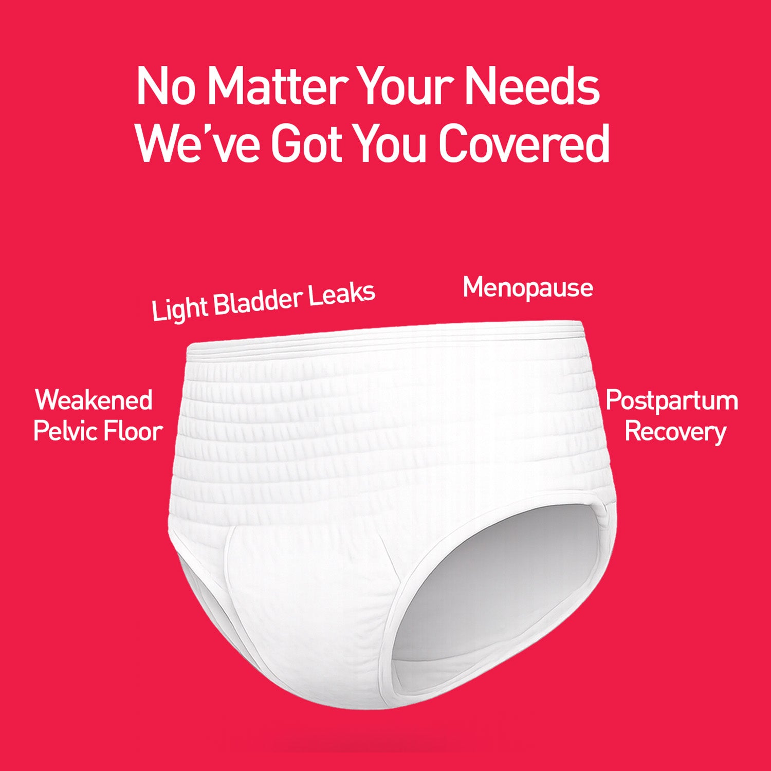 Incontinence Panties for Women - Pack of 10