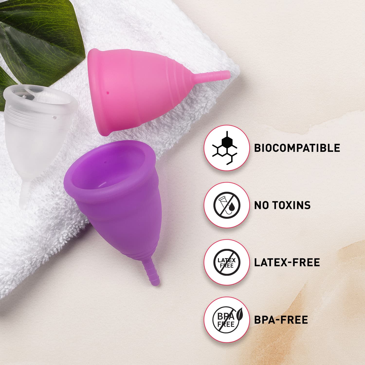 Menstrual Cup Life Combo- FREE Cup Wash