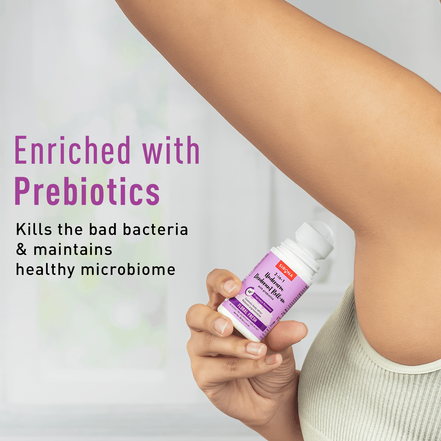 Underarm Roll On & Sweat Pads Duo