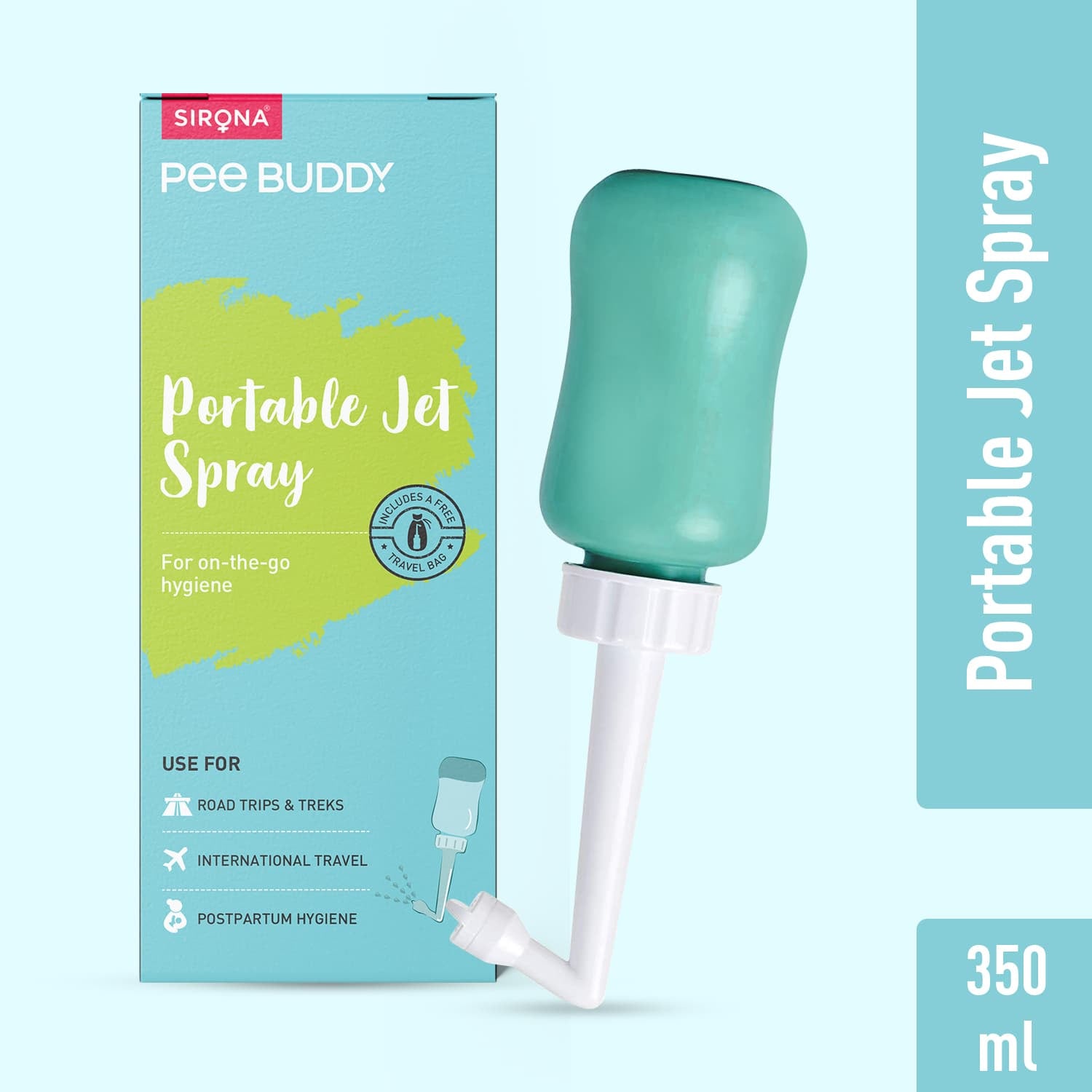 PeeBuddy Portable Jet Spray - 350ml Volume