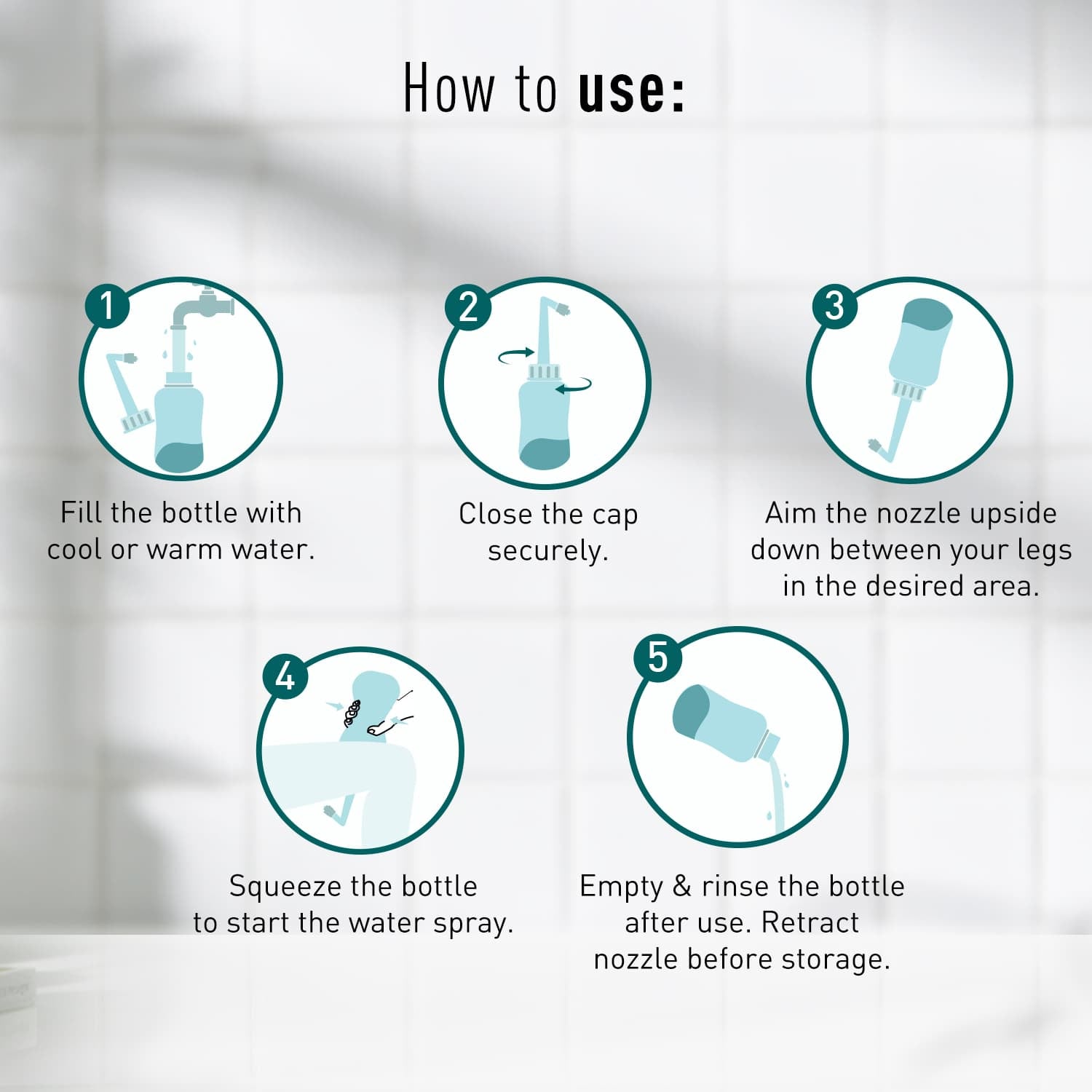 PeeBuddy Portable Jet Spray - 350ml Volume