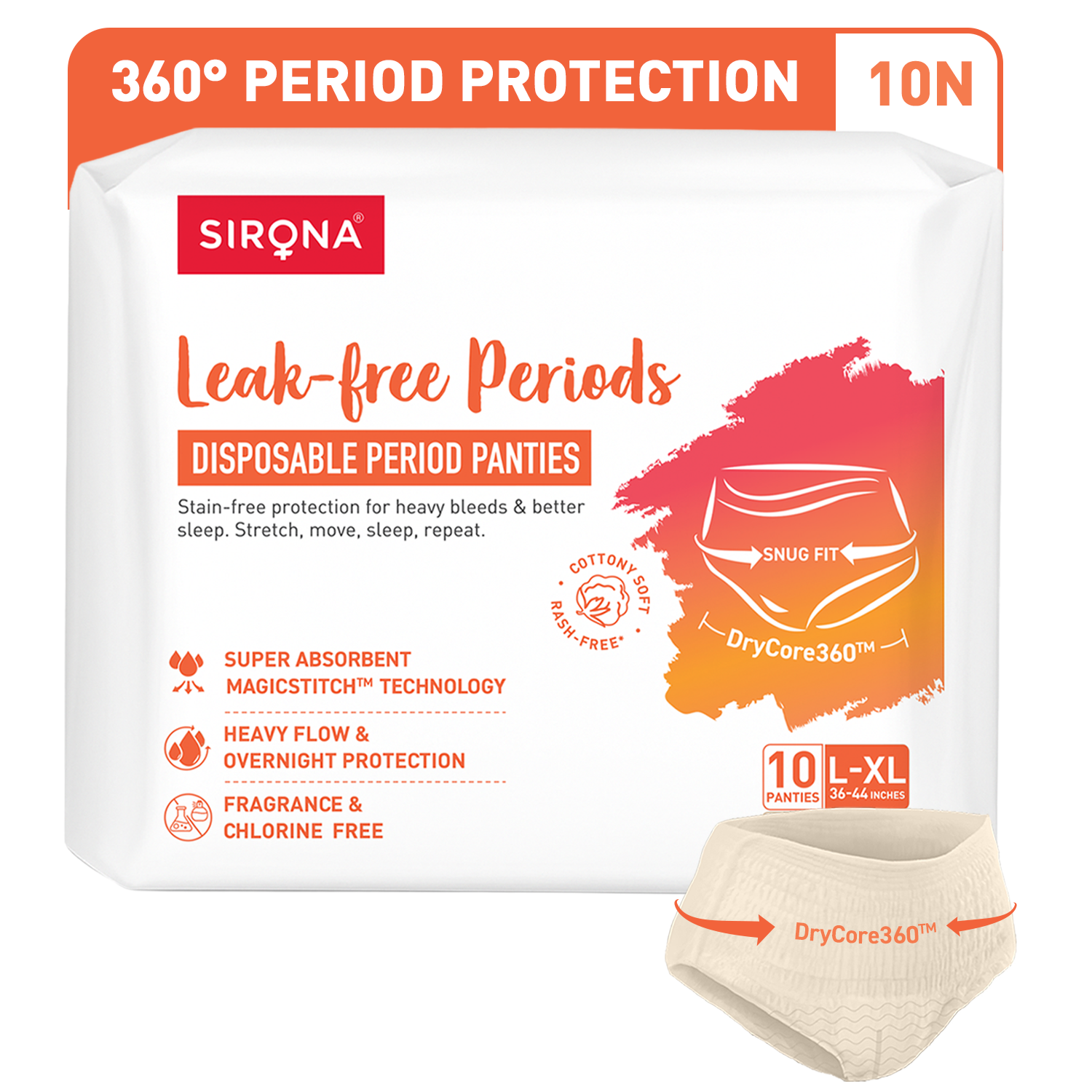 Disposable Period Panties for Women