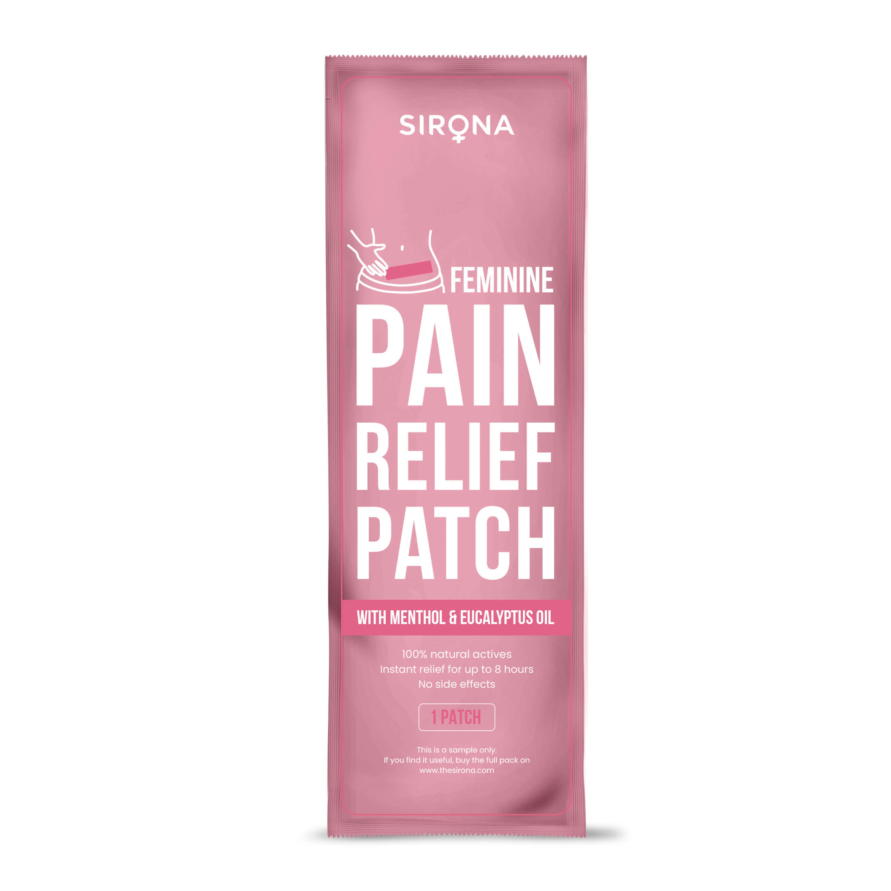 Sirona Period Pain Relief Patch - 1 Patch