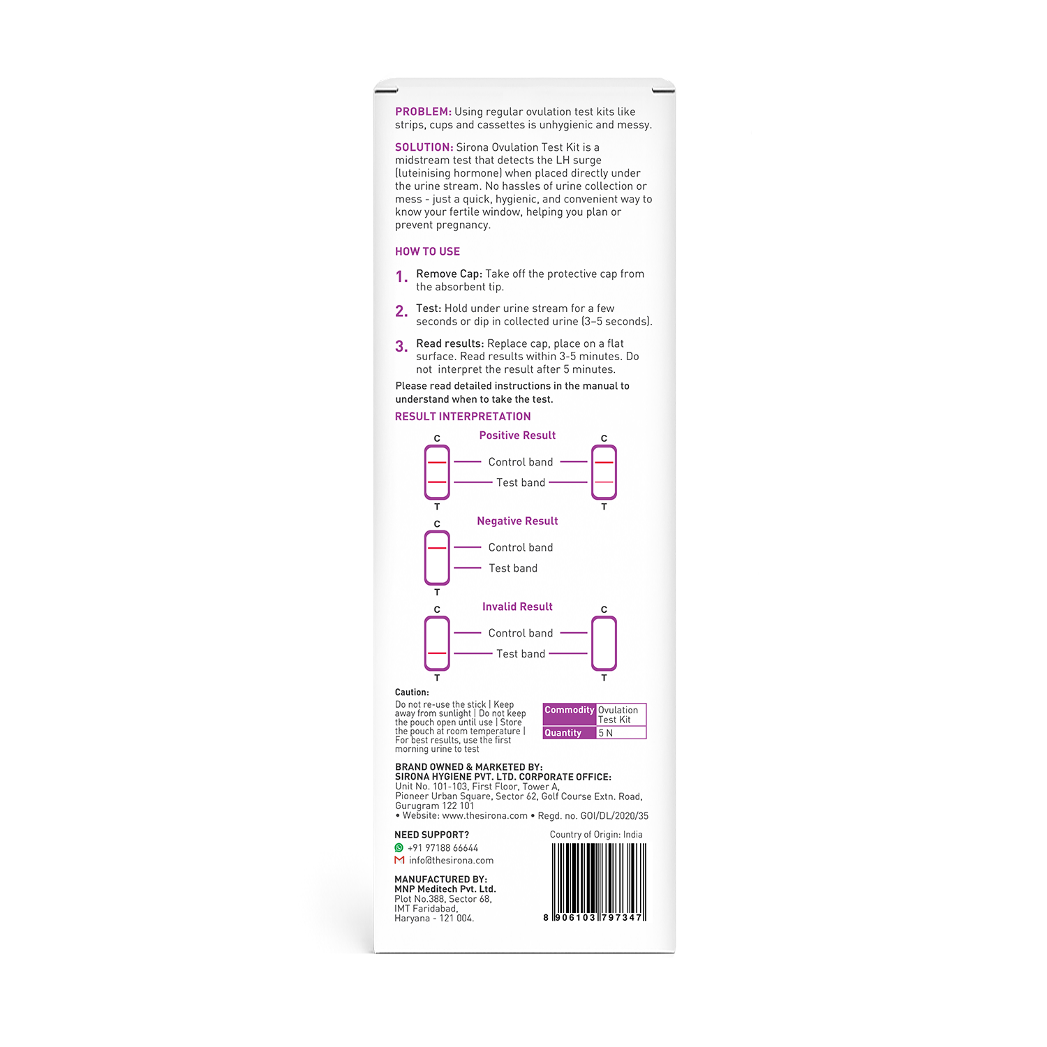 Ovulation Test Kit