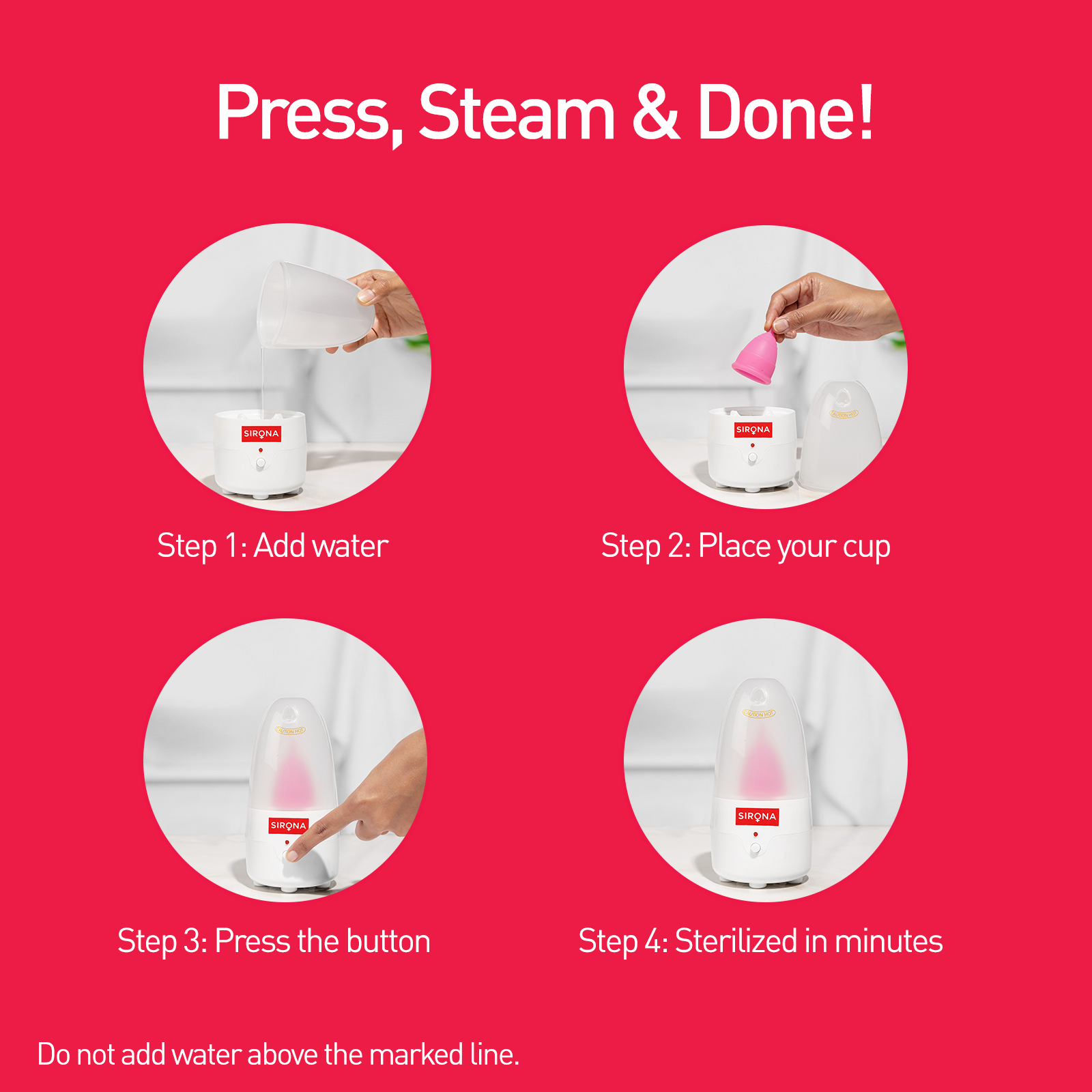 Menstrual Cup Sterilizer
