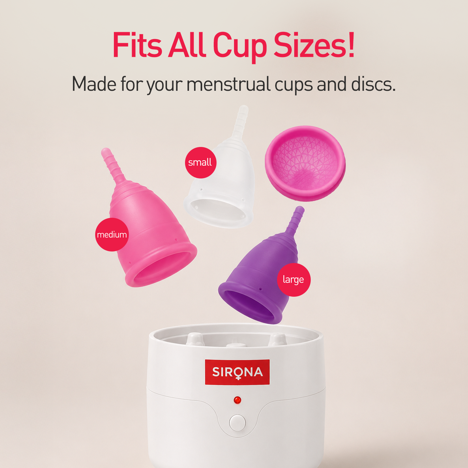 Menstrual Cup Sterilizer
