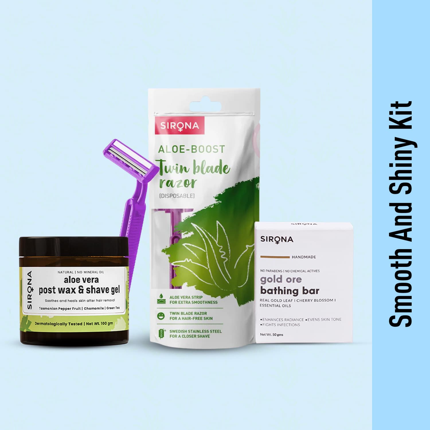 Smooth and Shiny Hair Removal Kit - Pack of 1