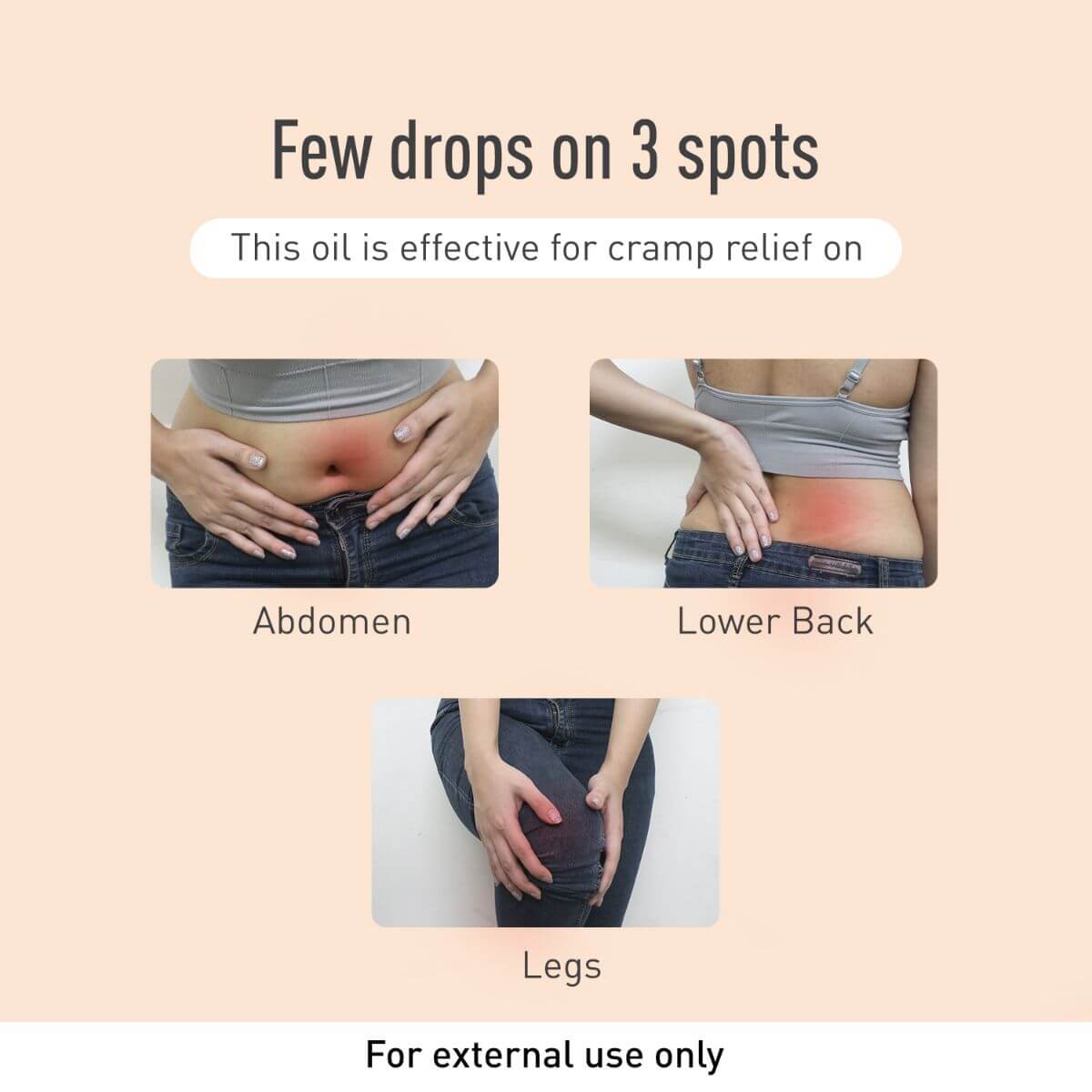 Feminine Cramp Relief Roll On for Women- 9ml