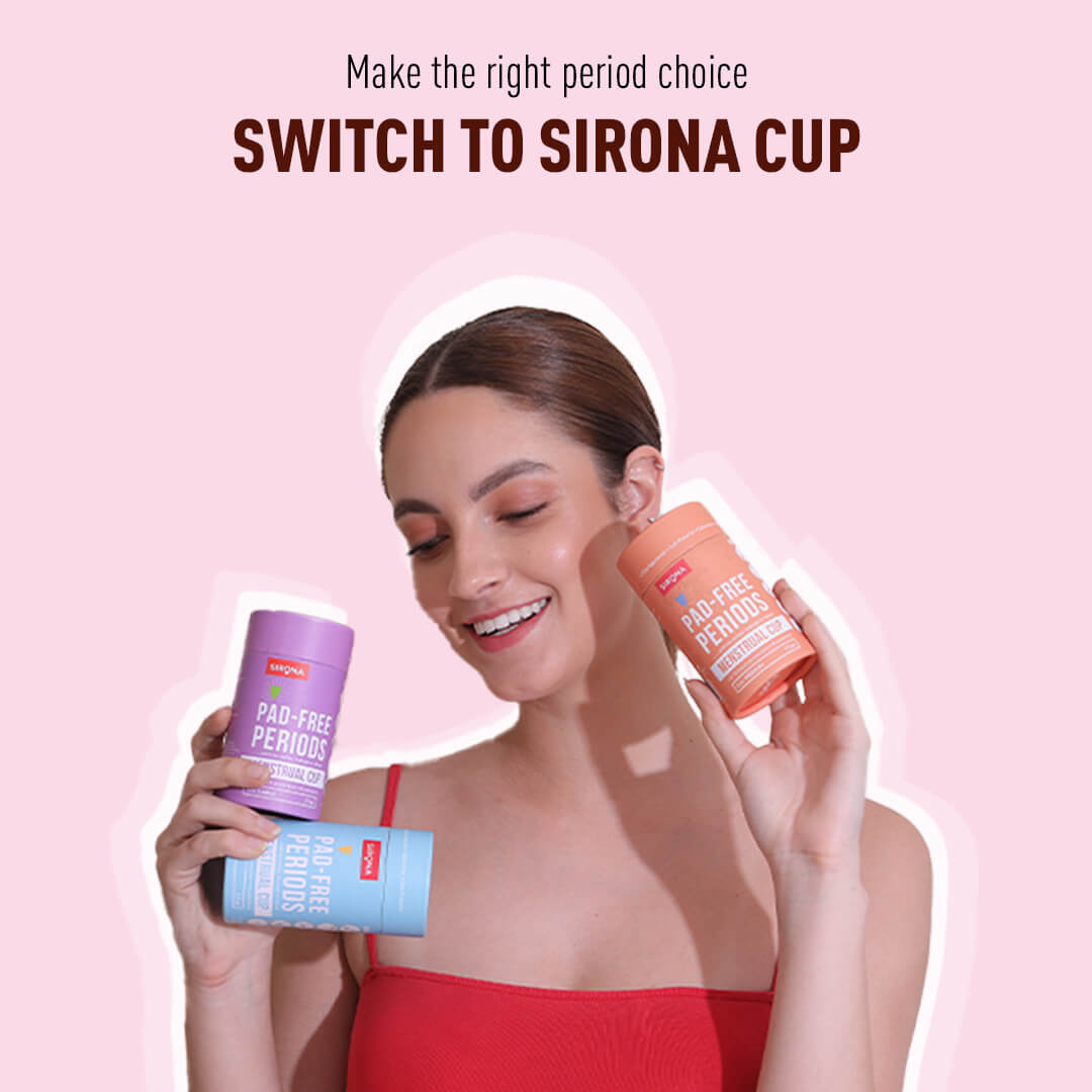 Sirona Menstrual Cup with Pouch - Duo Pack