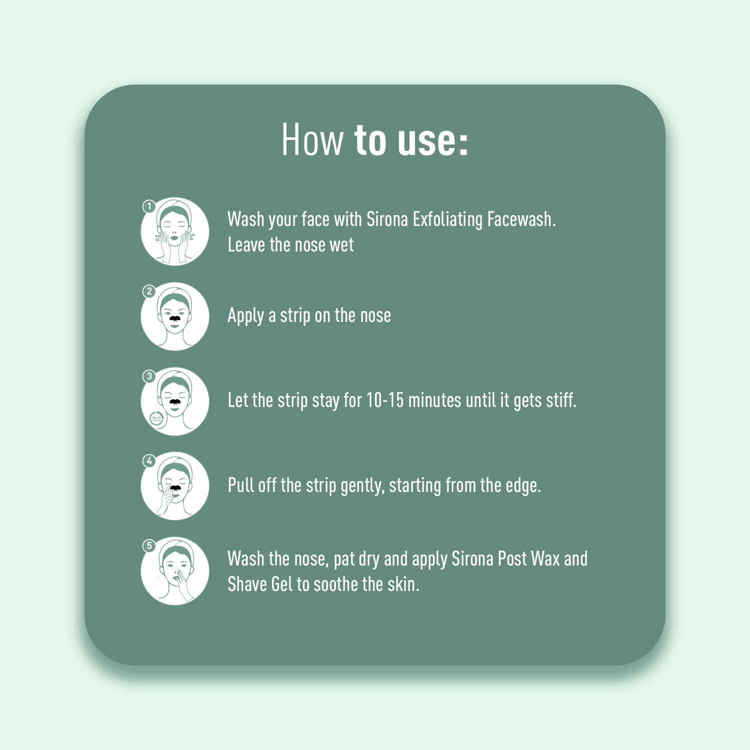 Bamboo Charcoal Nose Strips