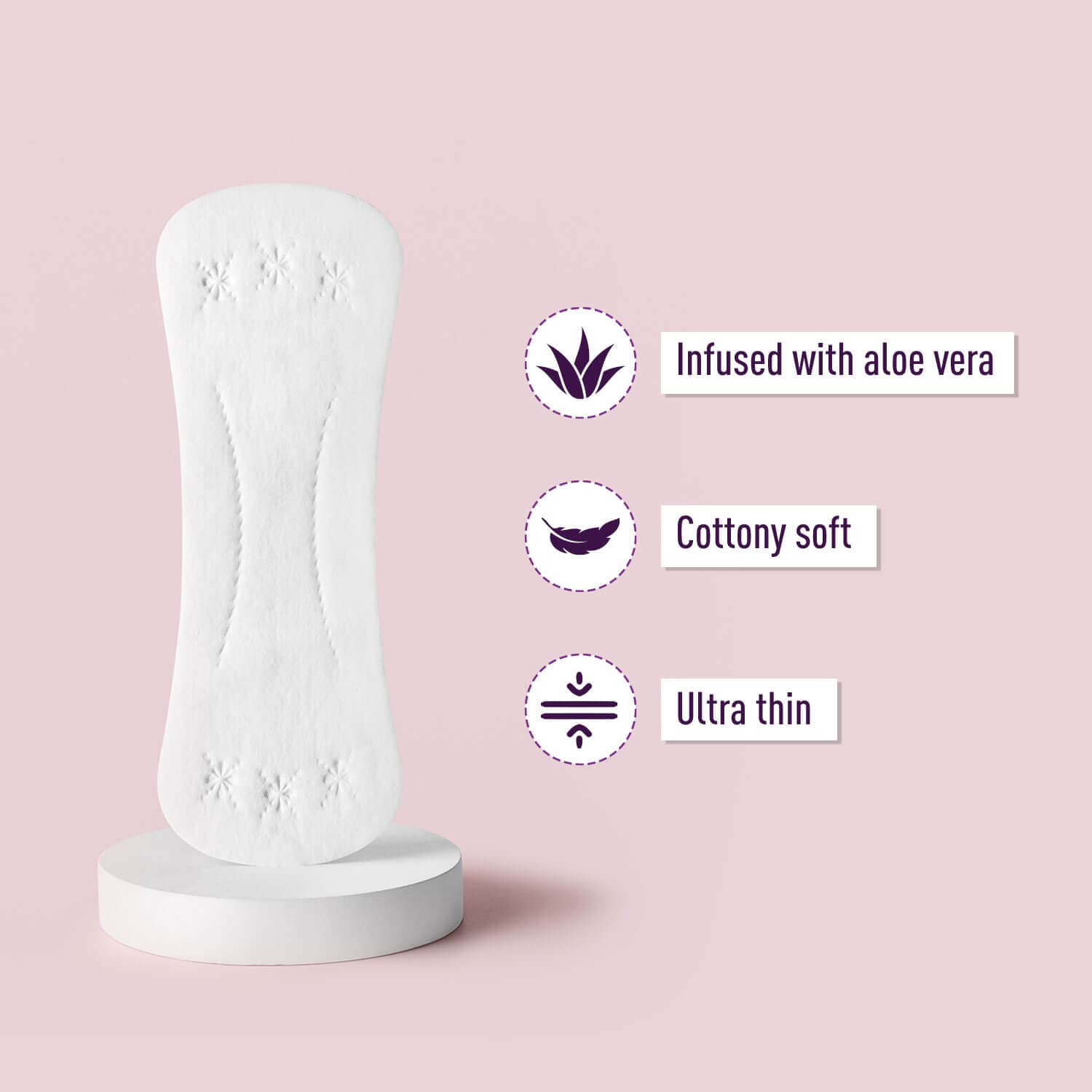 Sirona Dry Comfort Daily Use Panty Liners for Women | Cottony Soft, Ultra Thin, Wide Coverage, Leak proof, Infused with Aloe Vera, Antimicrobial - (Pack of 20)