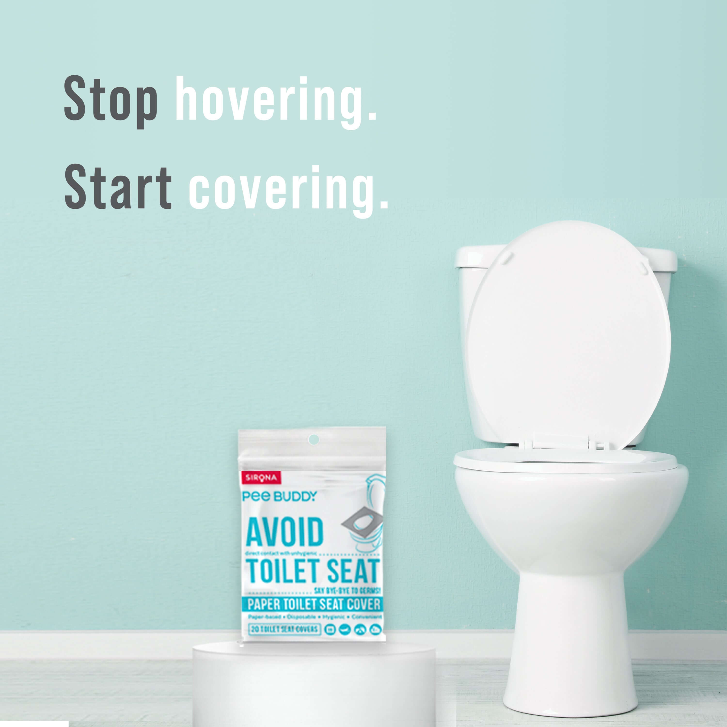 PeeBuddy Disposable Toilet Seat Covers