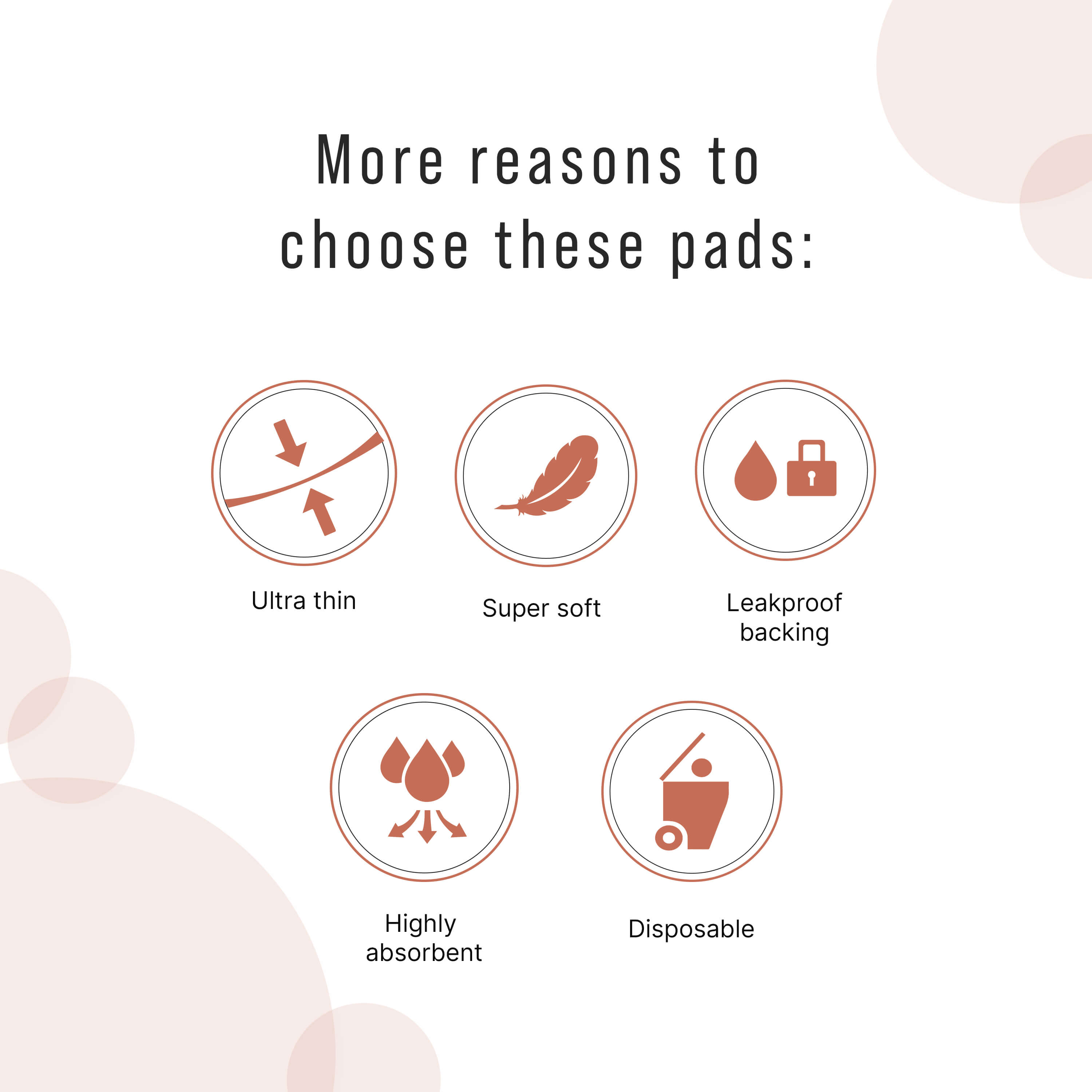 Premium Disposable Maternity Breast Pads