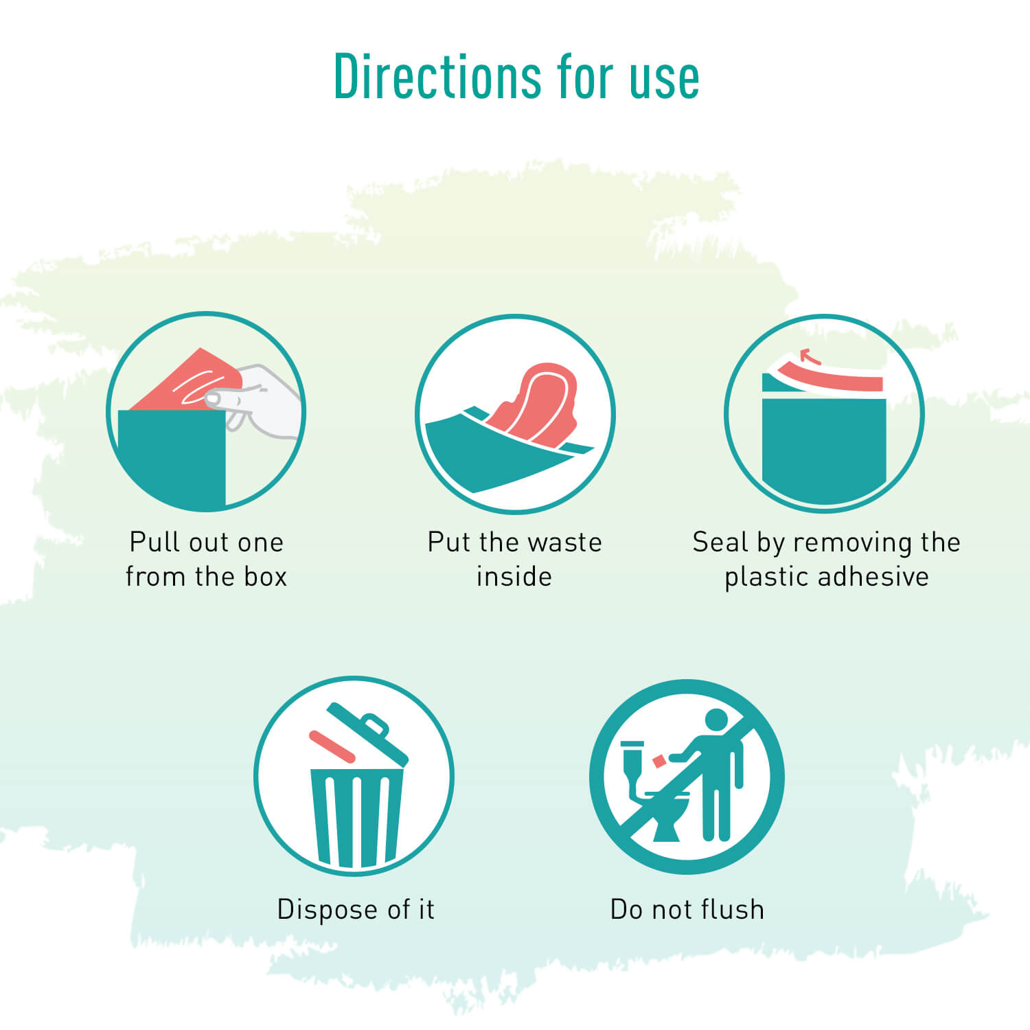 Sirona Sanitary and Diapers Disposal Bags | Bags for Disposal of Intimate Products, Oxo-Biodegradable, Odour-Concealing, Leak-Proof, Easy to Carry - 15 Bags