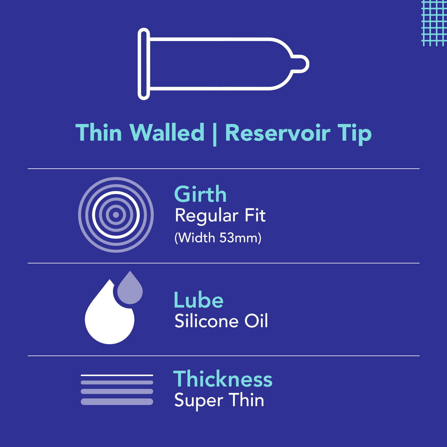 Bleu Ultra-Thin Vegan Condoms