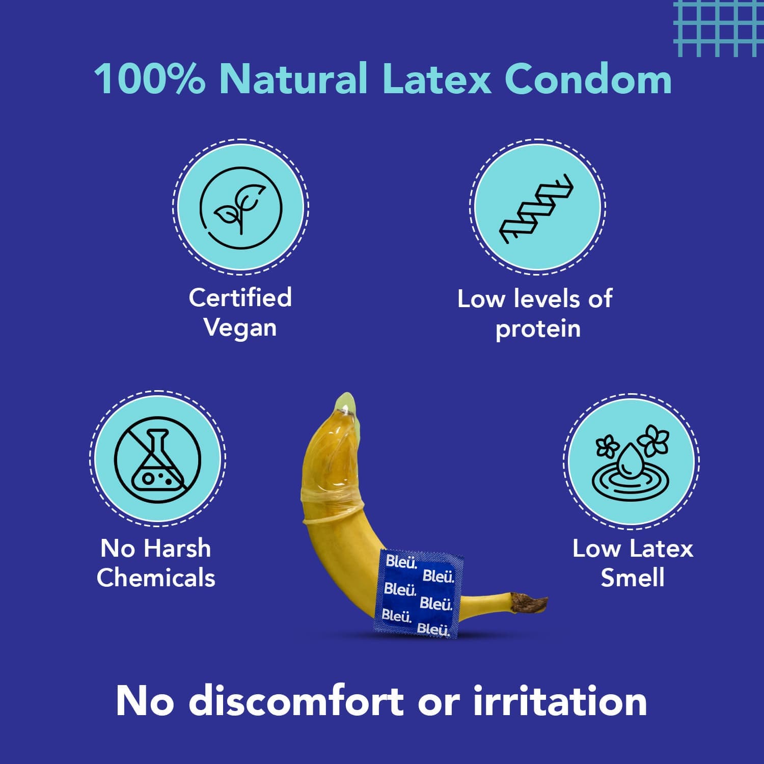 Ultra Thin Condoms for Men - (Pack of 24) | Vegan Condom, 100% Natural Latex for Extra Sensitive Skin, Fragrance & Toxin Free