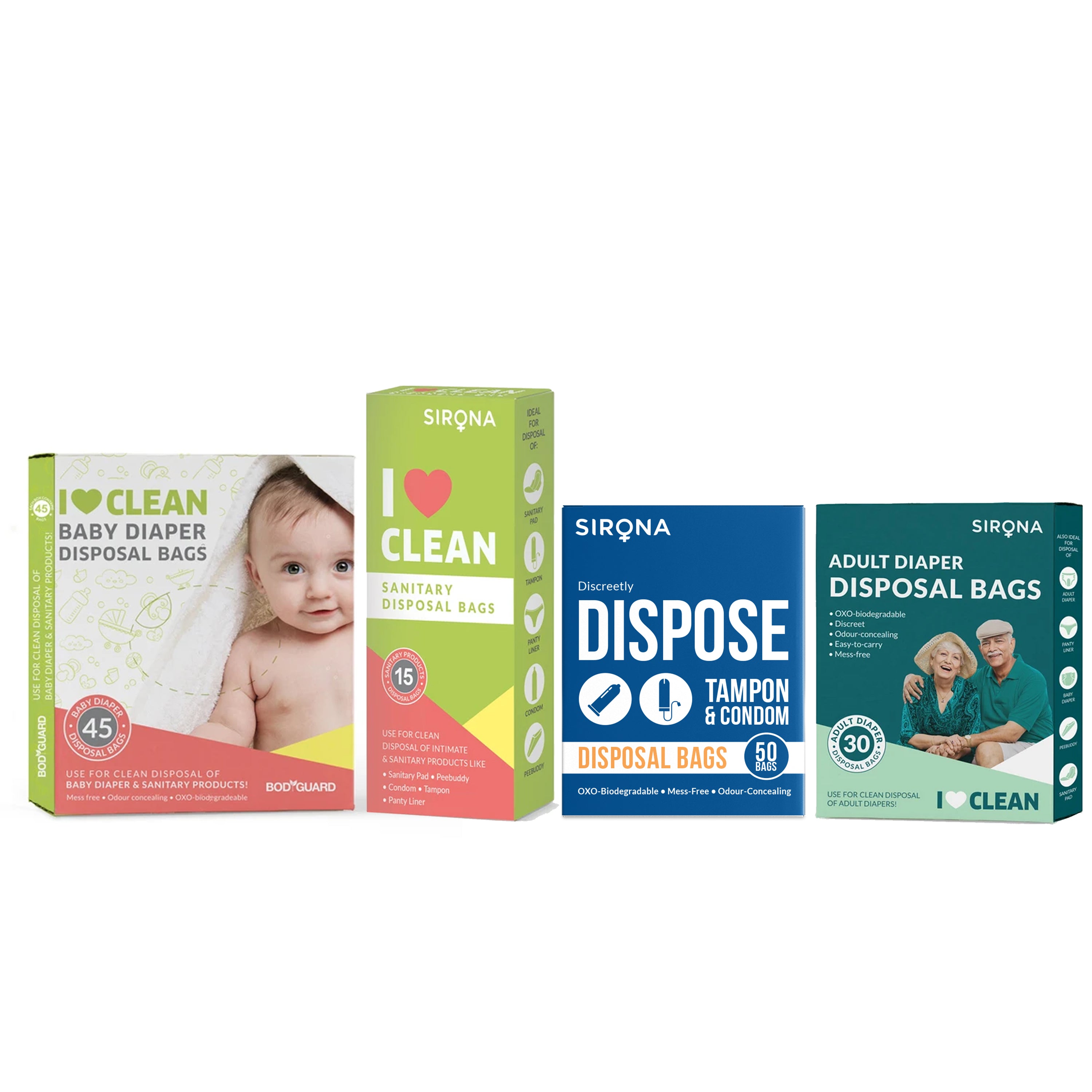 Discreet Disposal Pack