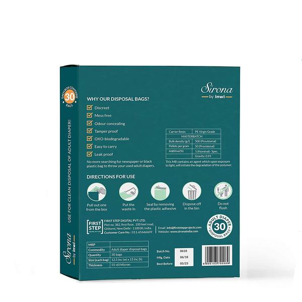 Discreet Disposal Pack