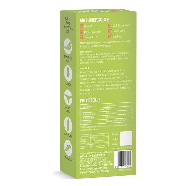 Discreet Disposal Pack