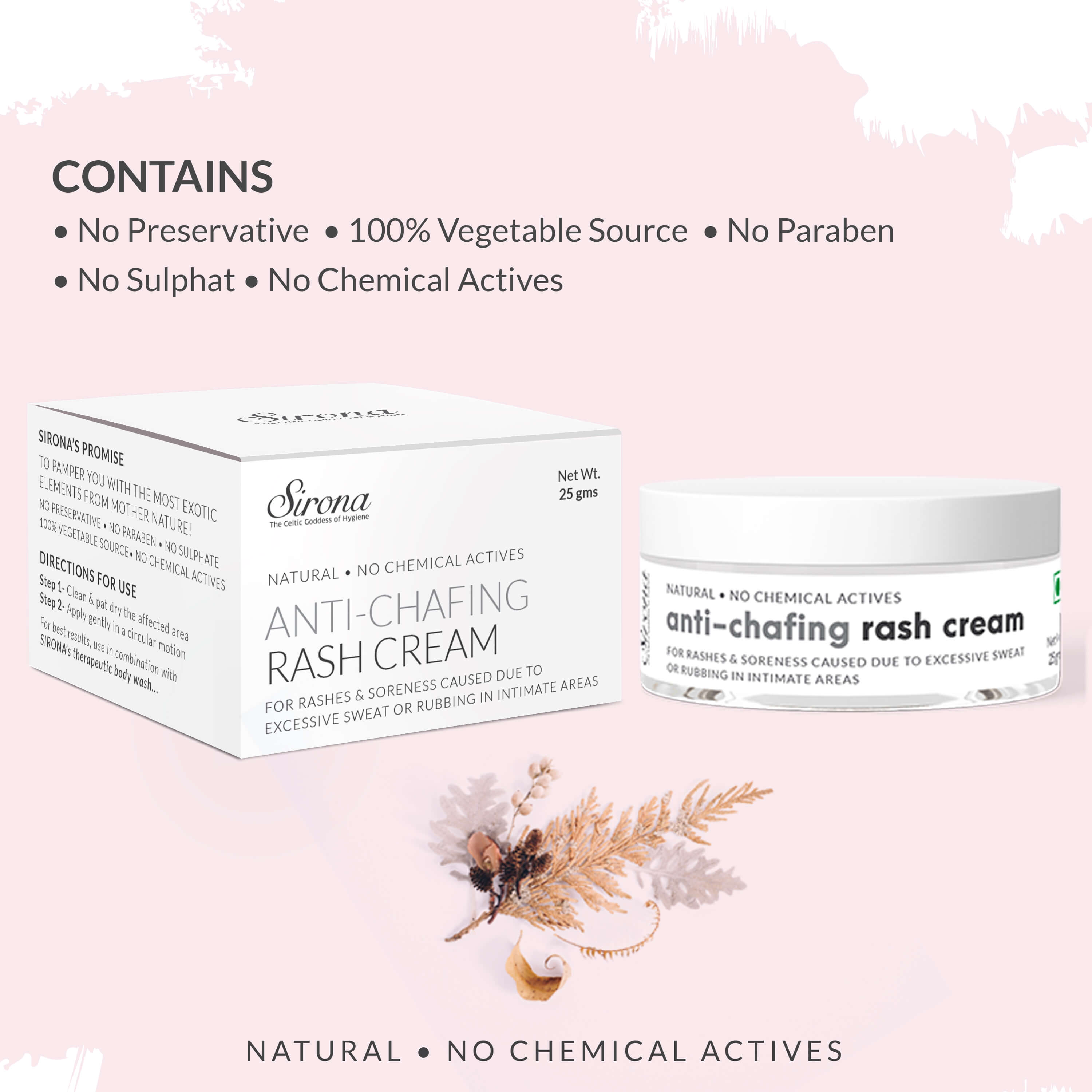 Period Comfort Kit - Pain Patch , Intimate Wash (200ml), Rash Cream