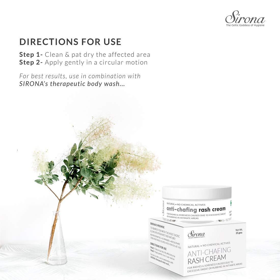 Sirona Anti-Chafing Rash Cream - 25 gm - Pee Buddy